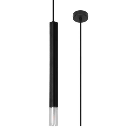 Lustra ar auklu VIZIER 1xG9/40W/230V melna