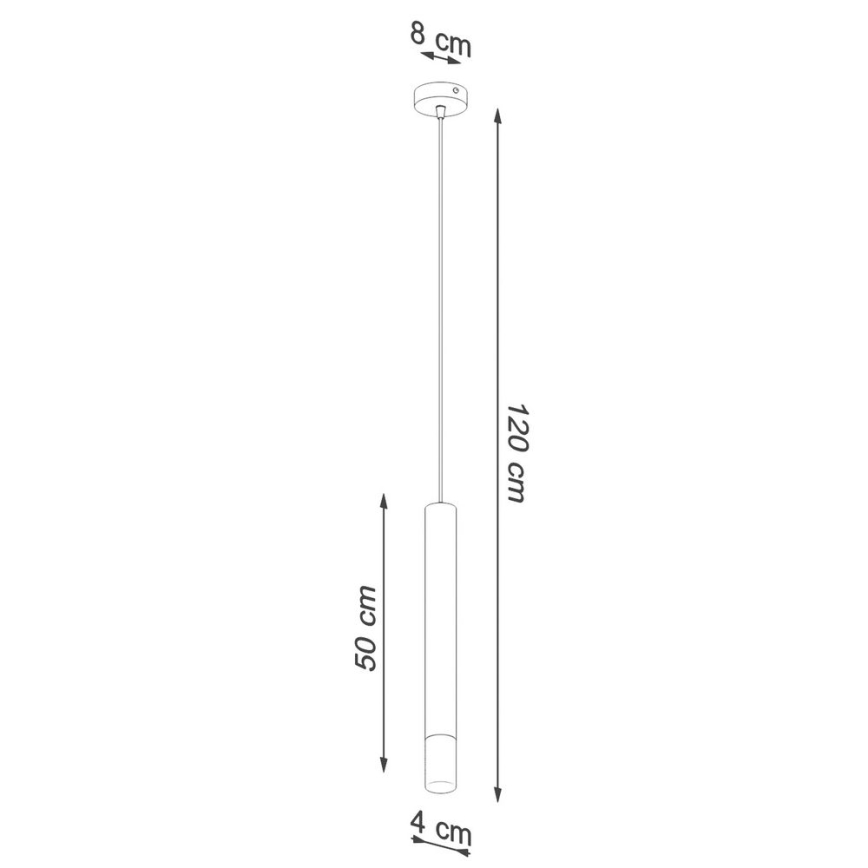 Lustra ar auklu VIZIER 1xG9/40W/230V melna