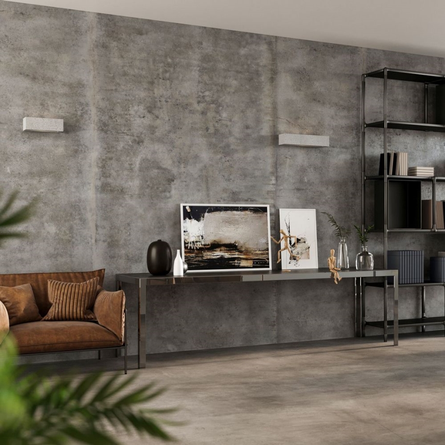 Sienas gaismeklis VEGA 2xE27/60W/230V 50 cm betona