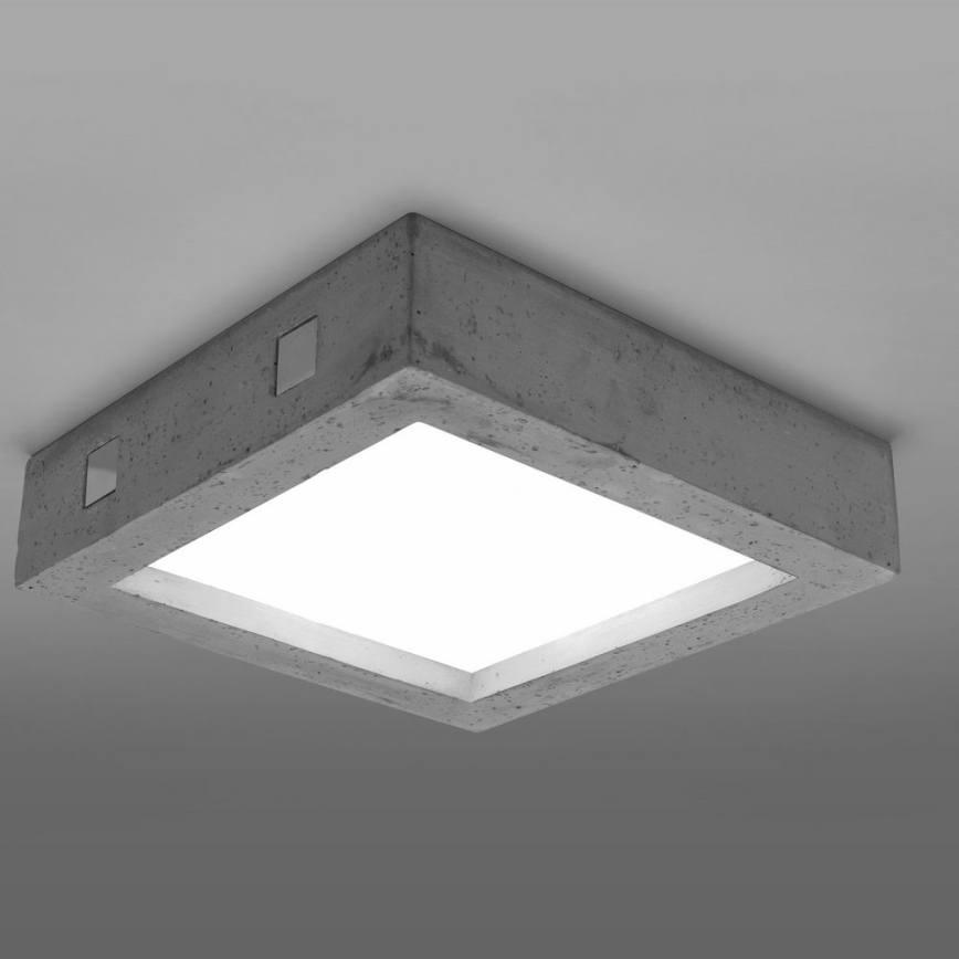 LED Griestu gaismeklis RIZA LED/18W/230V betona