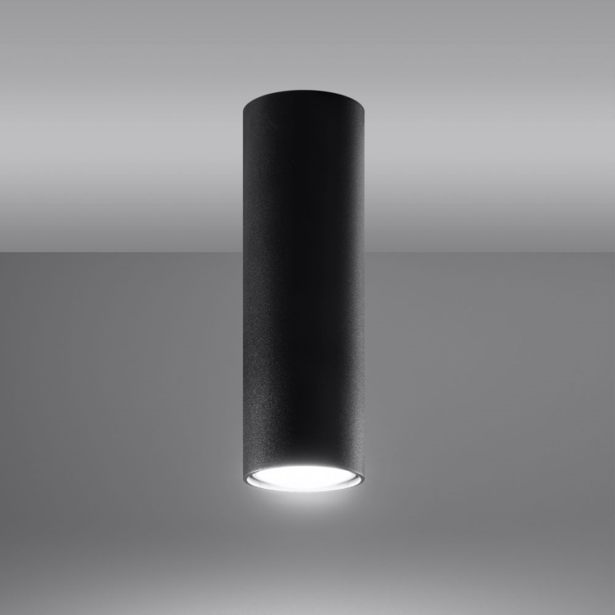 Starmetis LAGOS 1xGU10/10W/230V 20 cm melna