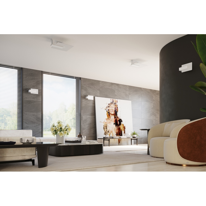 Griestu lampa LAPPO 2xE27/15W/230V balta