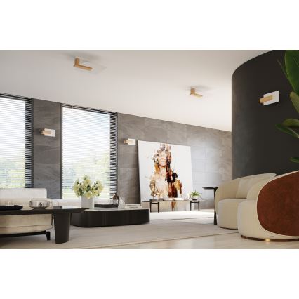 Griestu gaismeklis LAPPO 2xE27/15W/230V bēšs