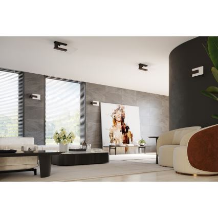 Sienas gaismeklis LAPPO 1xE14/10W/230V wenge