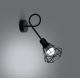 Sienas lampa ARTEMIS 1xE14/40W/230V melna
