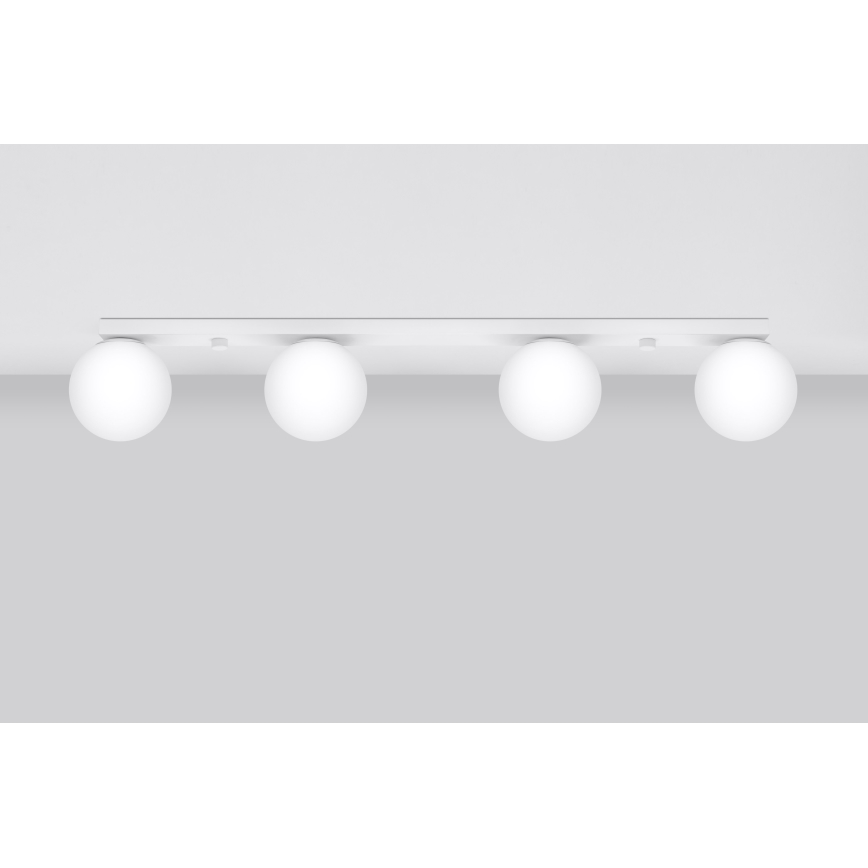 Griestu lampa YOLI 4xG9/12W/230V balta