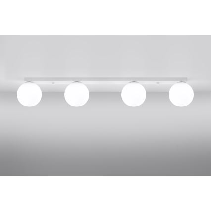 Griestu lampa YOLI 4xG9/12W/230V balta