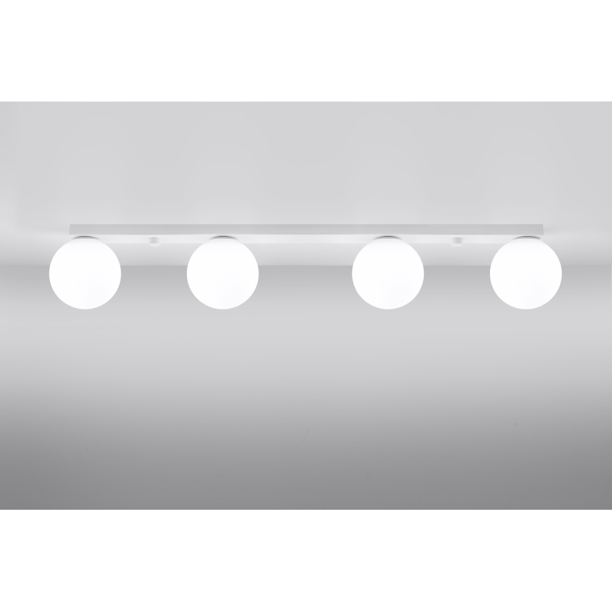 Griestu lampa YOLI 4xG9/12W/230V balta