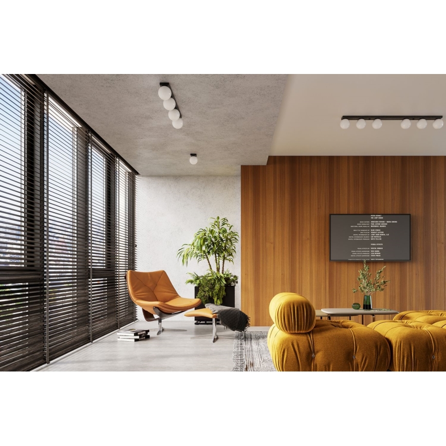 Griestu lampa YOLI 3xG9/12W/230V melna