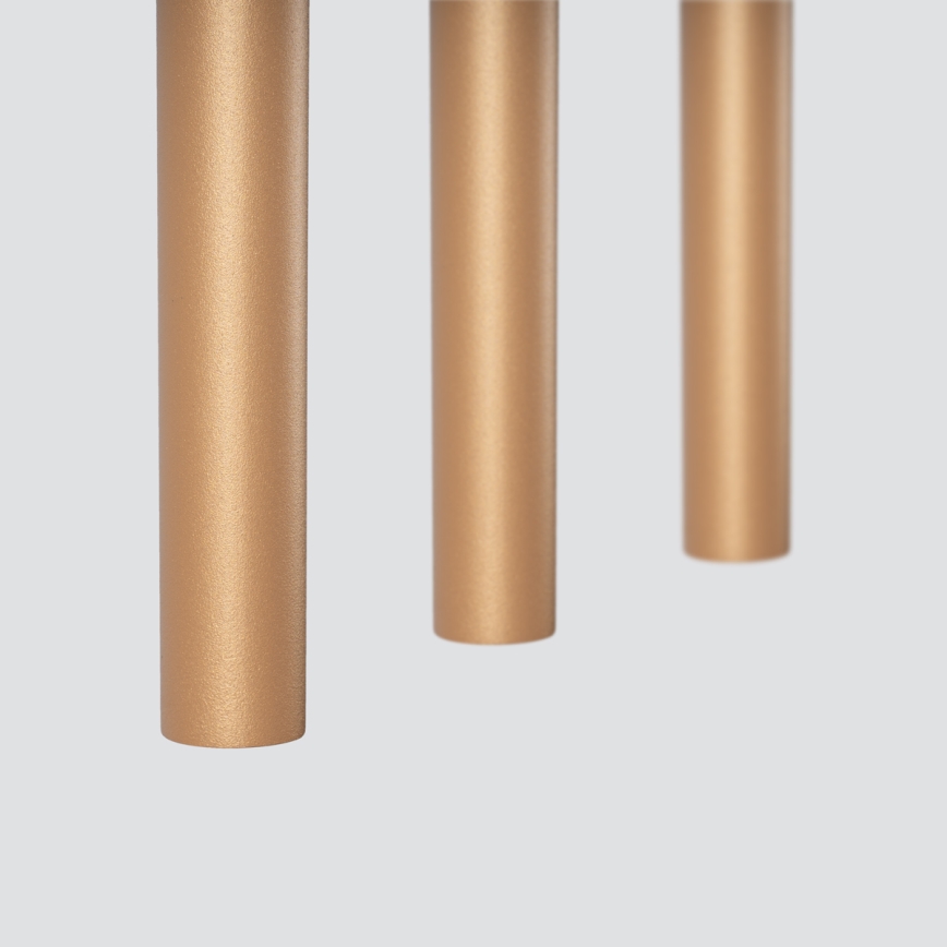 Lustra ar auklu PASTELO 3xG9/8W/230V zelta
