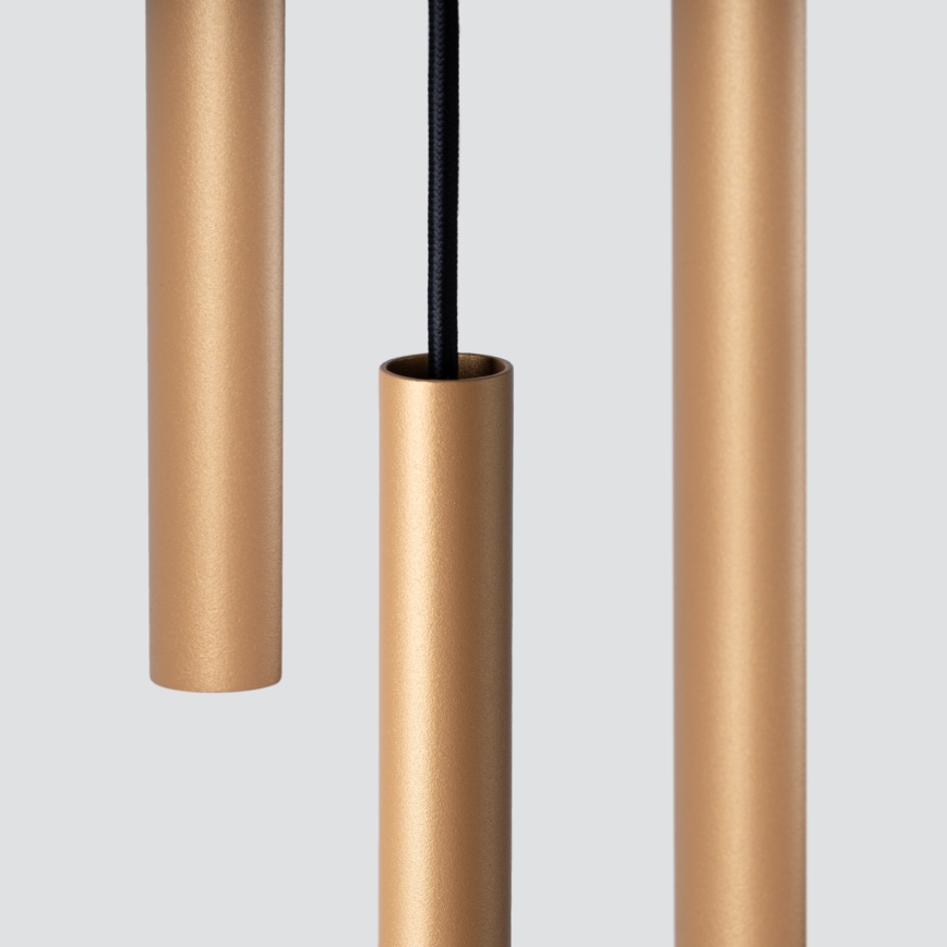 Lustra ar auklu PASTELO 3xG9/8W/230V zelta