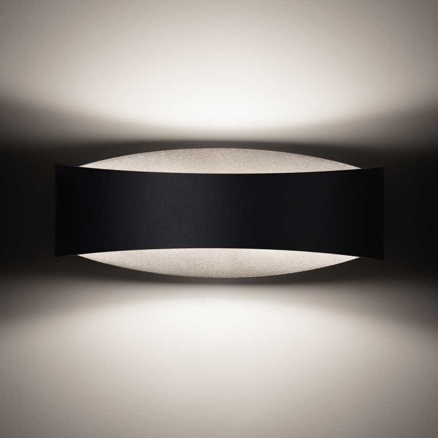 Sienas lampa TONI 1xG9/8W/230V melna