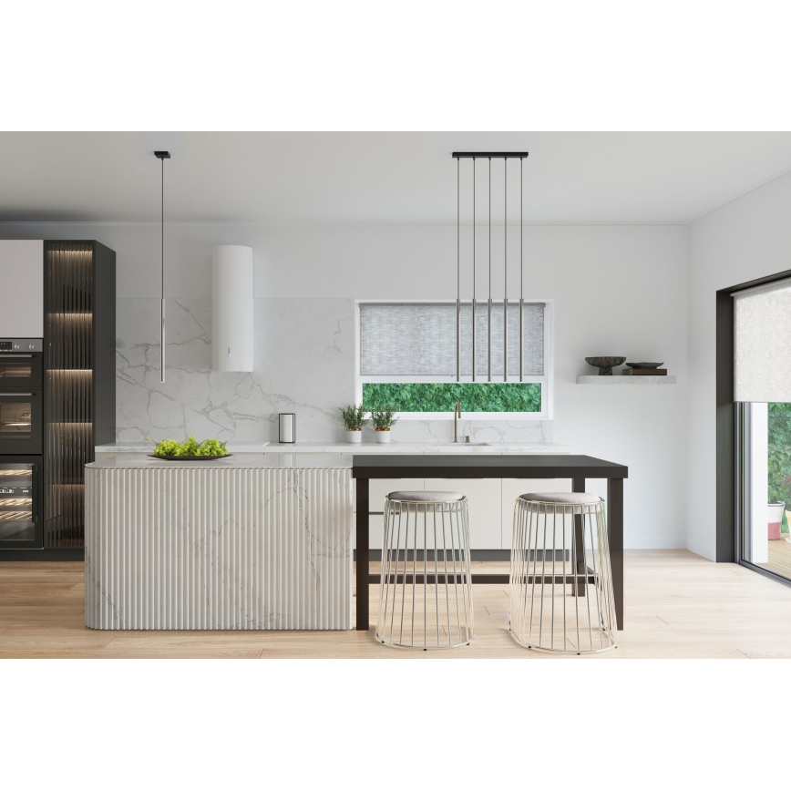 Lustra ar auklu PASTELO 1xG9/8W/230V spīdīgi hromēts