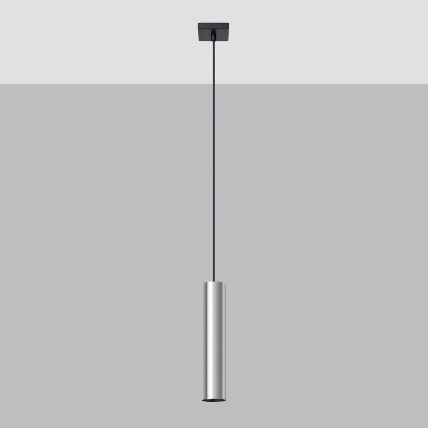 Lustra ar auklu LAGOS 1xGU10/10W/230V spīdīgi hromēts
