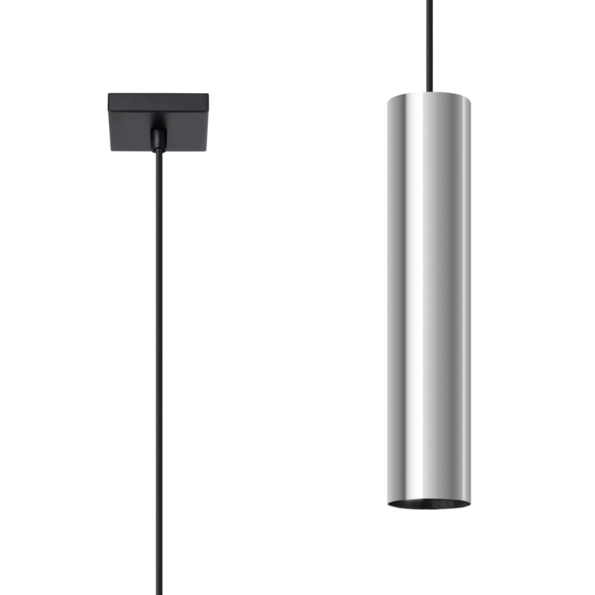 Lustra ar auklu LAGOS 1xGU10/10W/230V spīdīgi hromēts