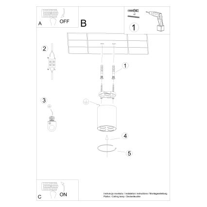 LED Starmetis ZOE LED/9W/230V balta