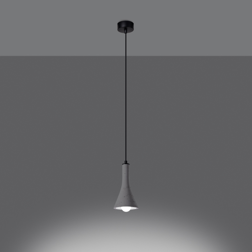 Lustra ar auklu REA 1xE14/12W/230V betons