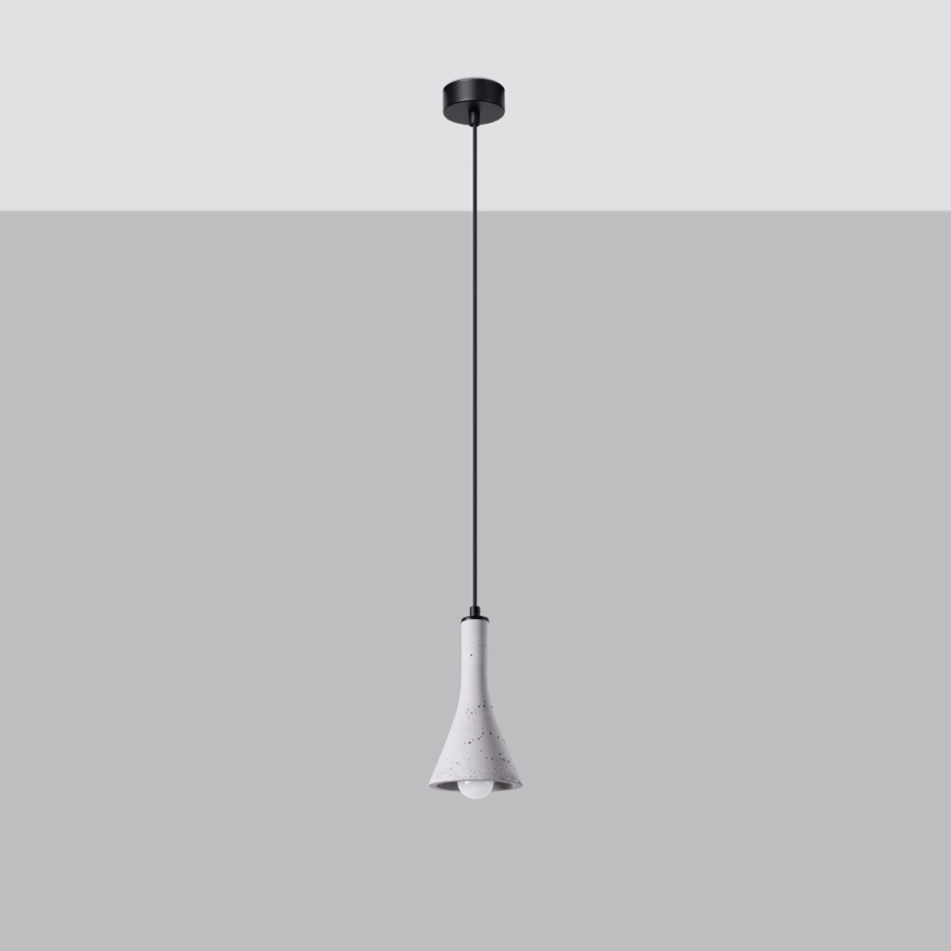 Lustra ar auklu REA 1xE14/12W/230V betons