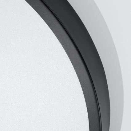 LED griestu lampa ONYX LED/48W/230V Ø 60 cm melna