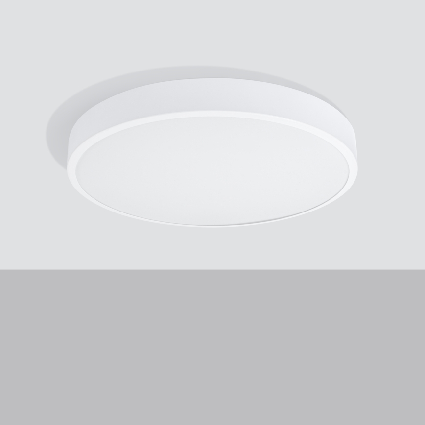 ONYX LED griestu gaismeklis, 48 W, 230 V, Ø 60 cm, balts