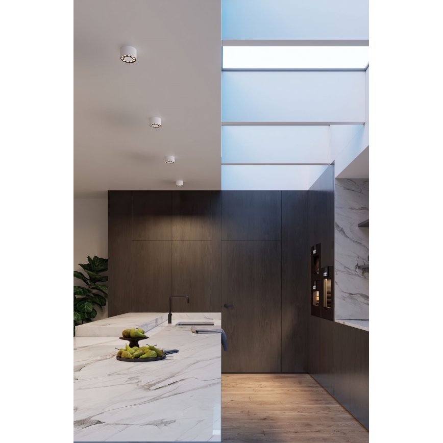 LED Starmetis DIO LED/10W/230V balta