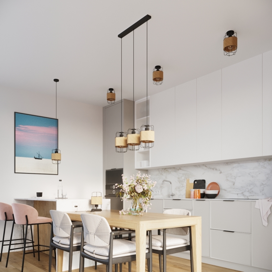 Lustra ar auklu GIZUR 3xE27/15W/230V