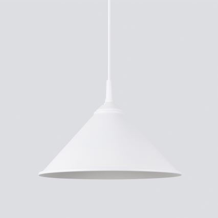 Lustra ar auklu ZUMA 1xE27/15W/230V d. 30 cm balta