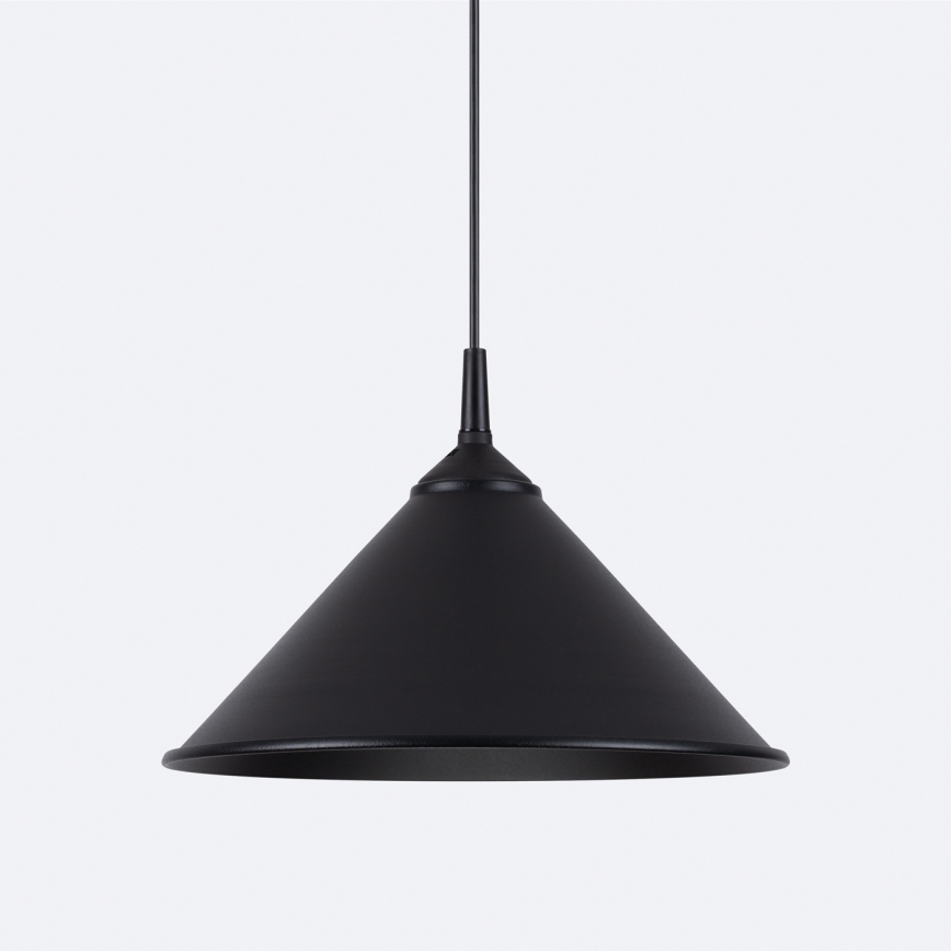 Lustra ar auklu ZUMA 1xE27/15W/230V d. 30 cm melna