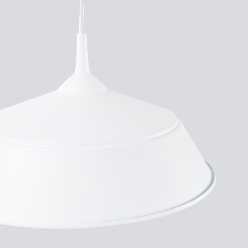 Lustra ar auklu FRIKA 1xE27/15W/230V d. 34 cm balta
