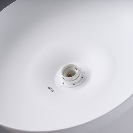 Lustra ar auklu GINA 1xE27/15W/230V d. 38 cm balta