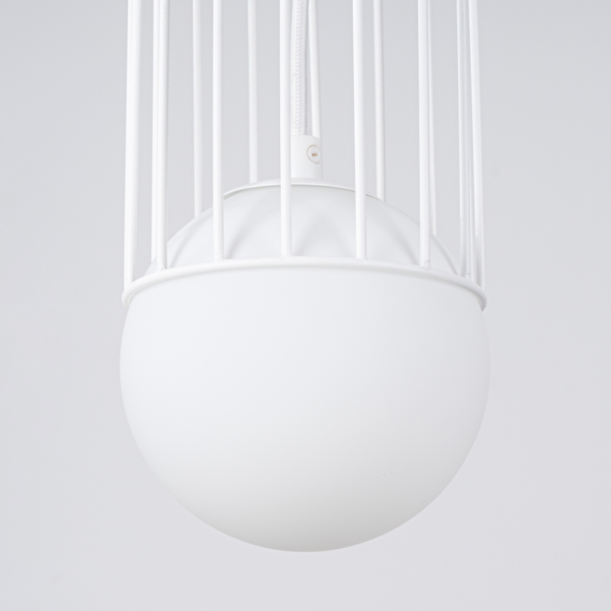 Lustra ar auklu BRINA 1xG9/8W/230V balta