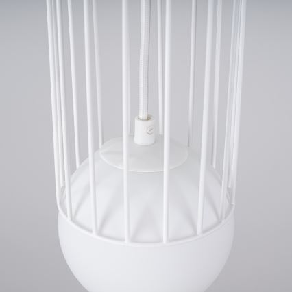 Lustra ar auklu BRINA 1xG9/8W/230V balta