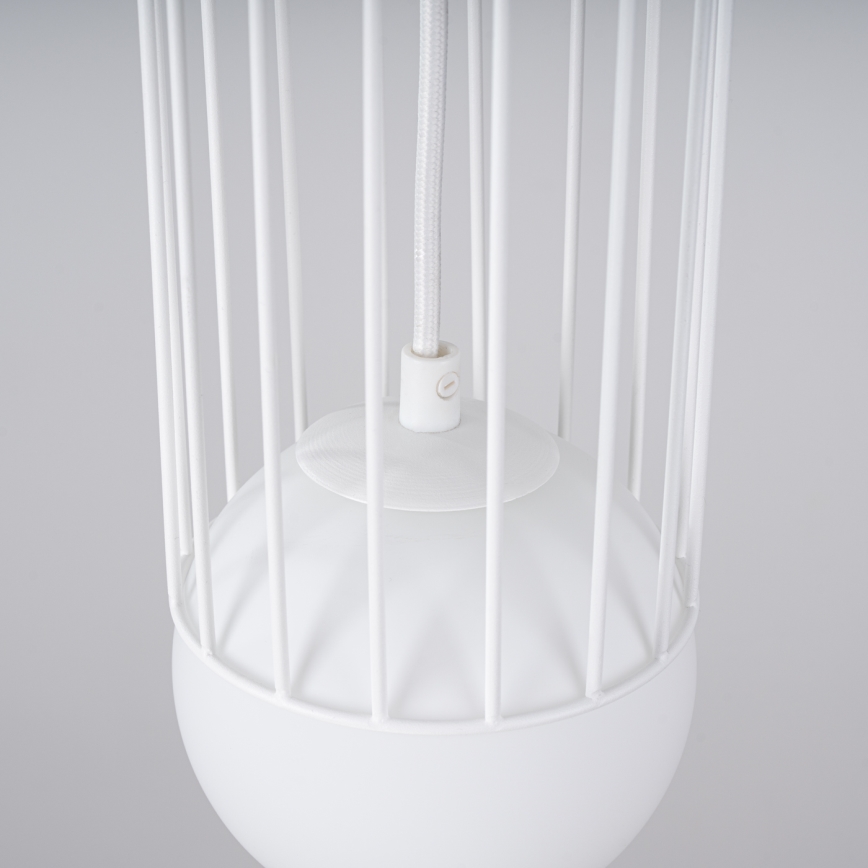 Lustra ar auklu BRINA 1xG9/8W/230V balta