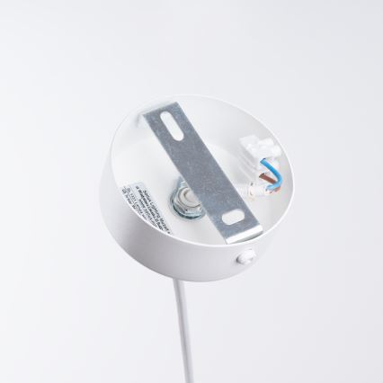 Lustra ar auklu BRINA 1xG9/8W/230V balta
