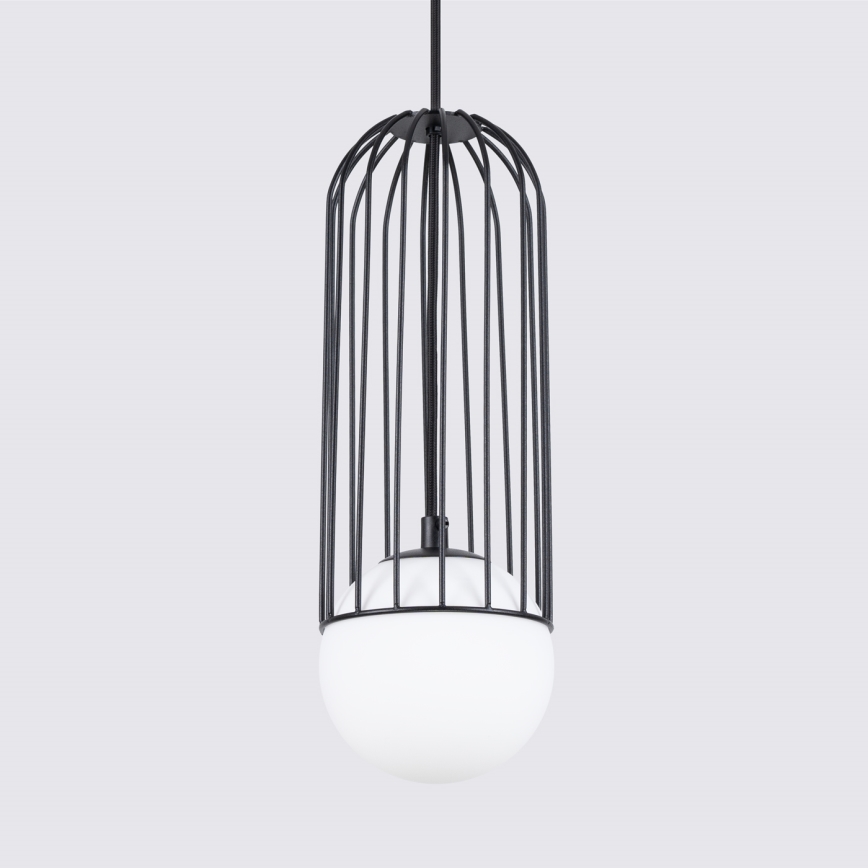 Lustra ar auklu BRINA 1xG9/8W/230V melna
