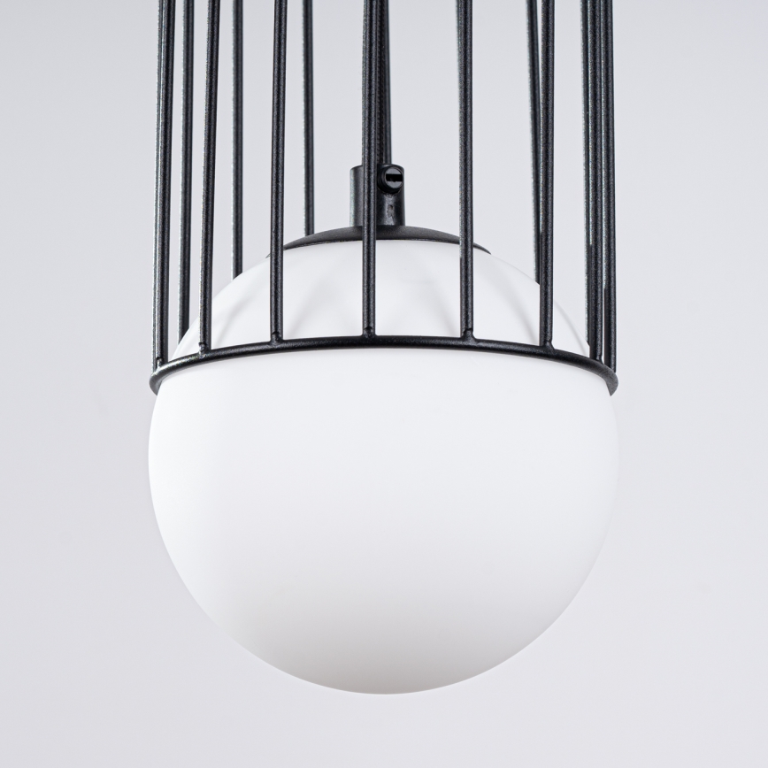 Lustra ar auklu BRINA 1xG9/8W/230V melna