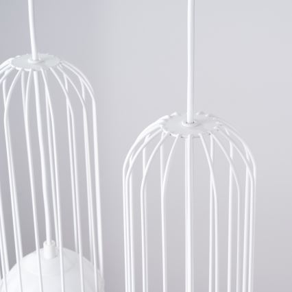 Lustra ar auklu BRINA 3xG9/8W/230V balta