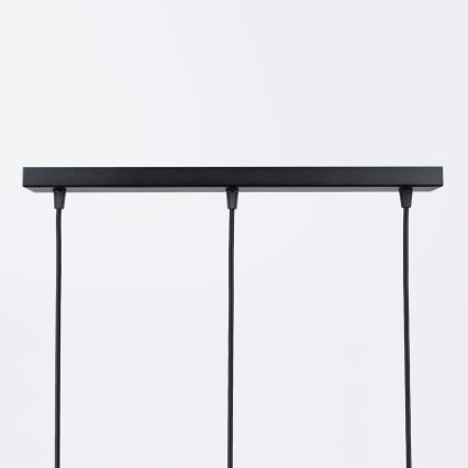 Lustra ar auklu BRINA 3xG9/8W/230V melna