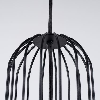 Lustra ar auklu BRINA 3xG9/8W/230V melna