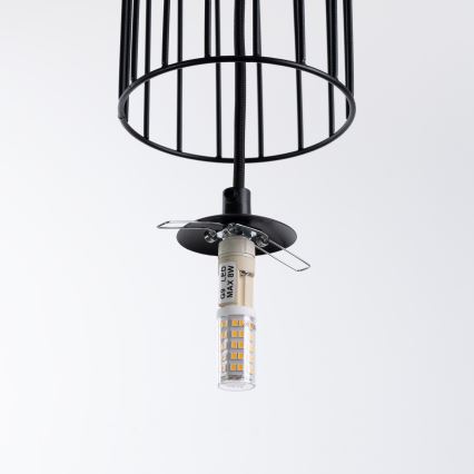 Lustra ar auklu BRINA 3xG9/8W/230V melna