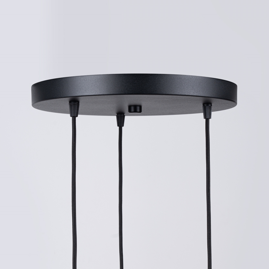 Lustra ar auklu BRINA 3xG9/8W/230V melna