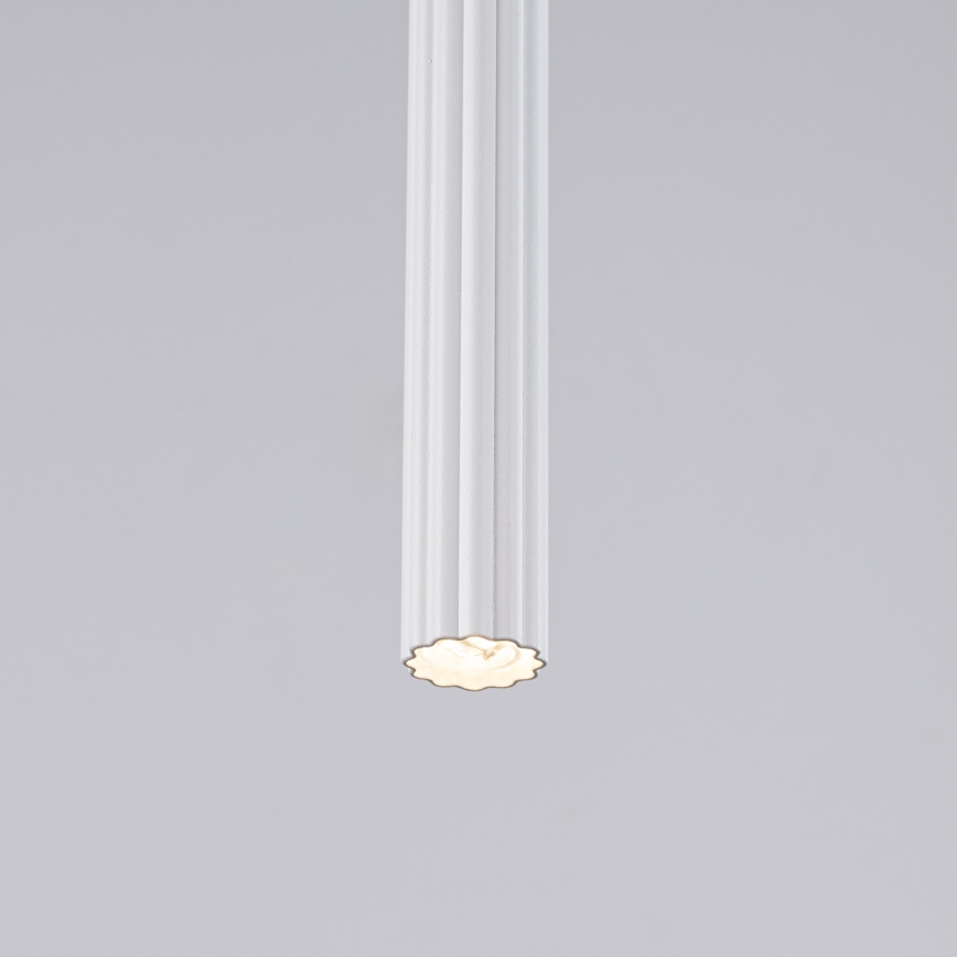 Lustra ar auklu ARCHE 1xG9/8W/230V balta