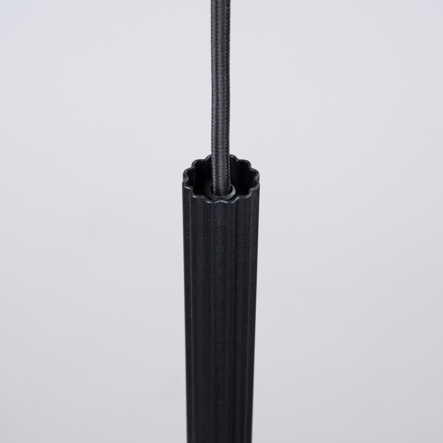 Lustra ar auklu ARCHE 1xG9/8W/230V melna
