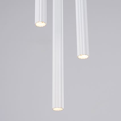 Lustra ar auklu ARCHE 3xG9/8W/230V balta