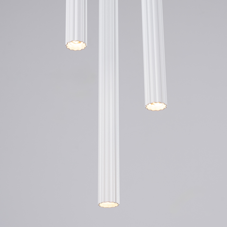 Lustra ar auklu ARCHE 3xG9/8W/230V balta