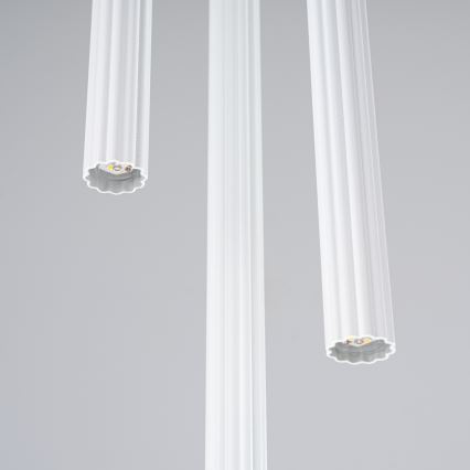 Lustra ar auklu ARCHE 3xG9/8W/230V balta