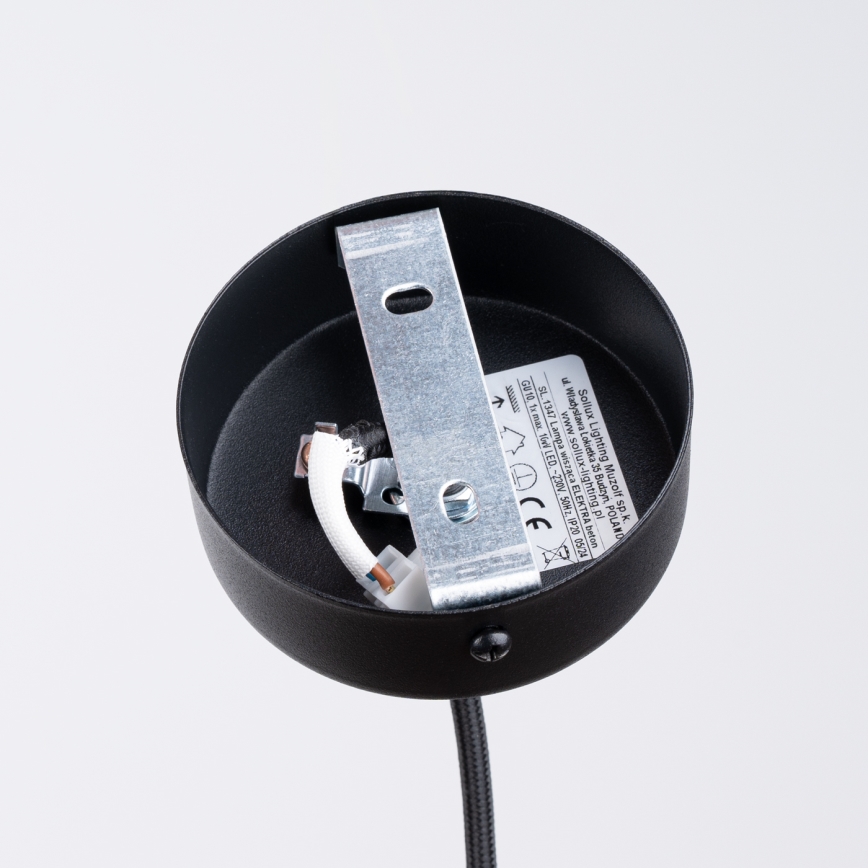 Lustra ar auklu ELECTRA 1xGU10/10W/230V betons/pelēka