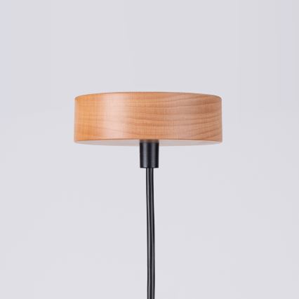 Lustra ar auklu MARION 1xE27/15W/230V d. 29,5 cm melna