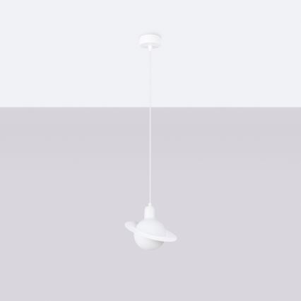 Lustra ar auklu HYPERION 1xG9/8W/230V balta