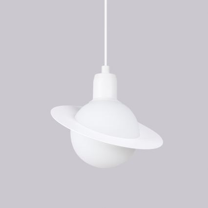 Lustra ar auklu HYPERION 1xG9/8W/230V balta